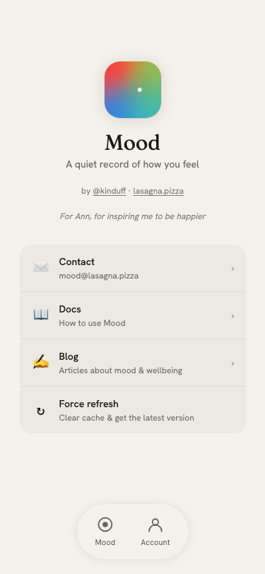 About page